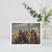 Carte Postale The Meeting Between Titian (Debout devant)