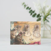 Carte Postale The Mice Sewing Coats By Beatrix (Debout devant)