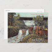 Carte Postale The Mill, Glen Ridge, New Jersey 1909 (Devant / Derrière)