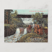 Carte Postale The Mill, Glen Ridge, New Jersey 1909 (Devant)