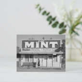 Carte Postale The Mint Pool Hall, 1940 (Debout devant)