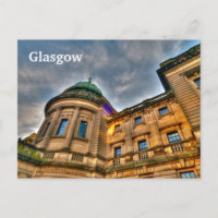 The Mitchell Library, Glasgow, Scotland Postcard