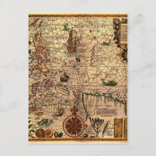 Carte Postale the most important hictoric southeast asia map