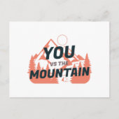 Carte Postale The Mountains are calling and I must go (Devant)