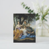 Carte Postale The Muses, Clio, Euterpe et Thalia, c.1652-55 (Debout devant)