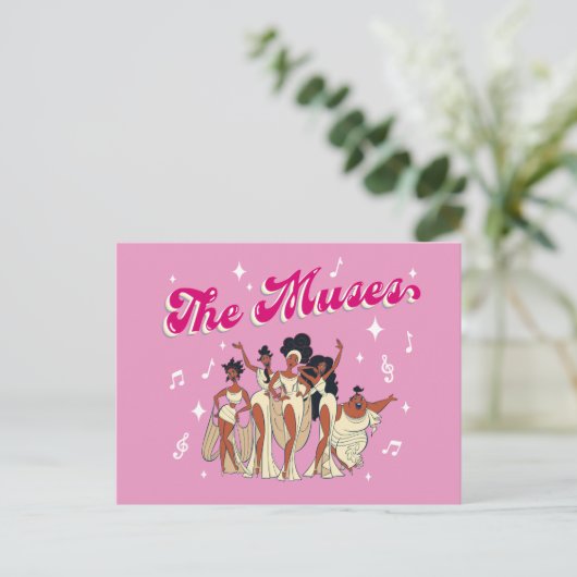 Carte Postale The Muses Postcard (Debout devant)