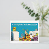 Carte Postale The Mystery of Laundry (Debout devant)