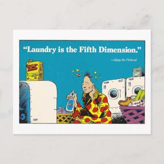 Carte Postale The Mystery of Laundry (Devant)
