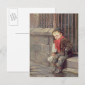 Carte Postale The News Boy (Devant / Derrière)