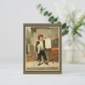 Carte Postale The Newsboy (Debout devant)