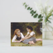 Carte Postale The Nut Gatherers by William-Adolphe Bouguereau (Debout devant)