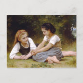 Carte Postale The Nut Gatherers by William-Adolphe Bouguereau (Devant)