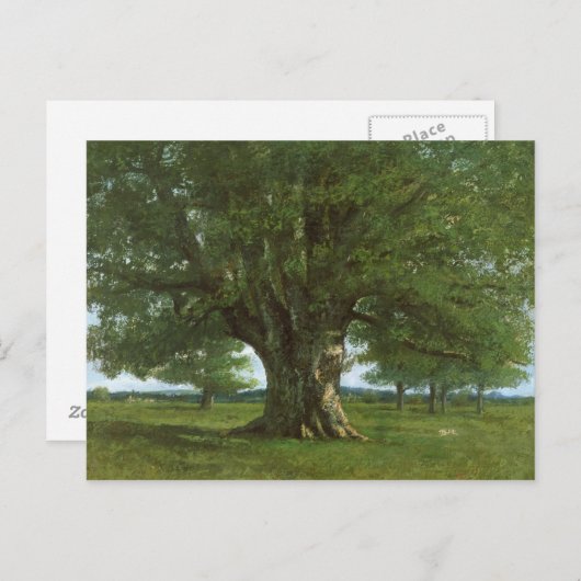 Carte Postale The Oak of Flagey, called Vercingetorix (Devant / Derrière)