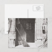 Carte Postale The Open Door, March, 1843 (b/W photo) (Devant / Derrière)