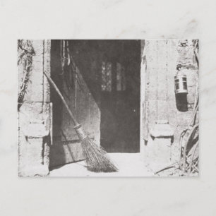 Carte Postale The Open Door, March, 1843 (b/W photo)