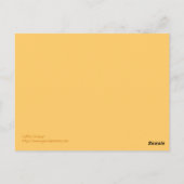 Carte Postale Thé ou dragon de café (Dos)