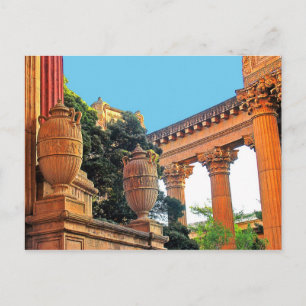 CARTE POSTALE THE PALACE OF FINE ARTS
