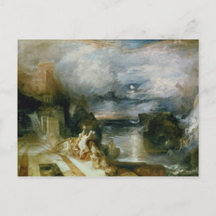 Carte Postale The Parting of Hero and Leander (oil on canvas)