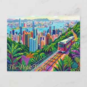 Carte Postale The Peak Tram Chine