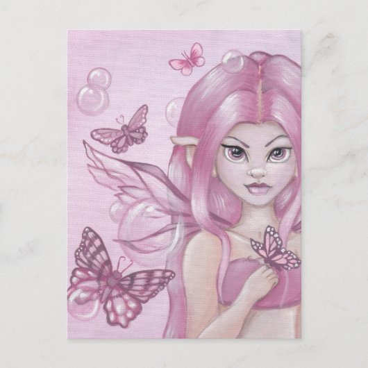 Carte postale "The Peony Fairy" (Devant)