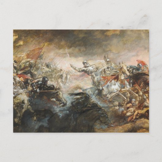 Carte Postale The Phantom Horseman, 1870-1893, par sir John Gilb (Devant)