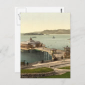 Carte Postale The Pier, avec Drake's Island, Plymouth, Angleterr (Devant / Derrière)
