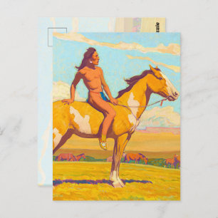 Carte Postale The Pony Boy, 1920 par Maynard Dixon