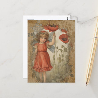 Carte Postale The Poppy Fairy