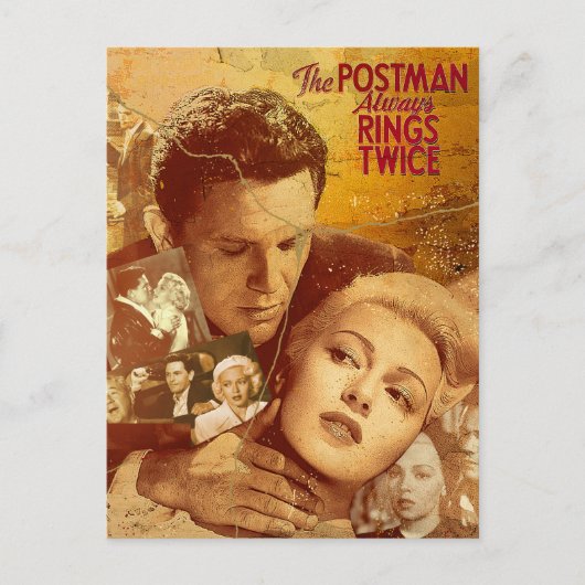 Carte Postale The Postman & Cora Smith (Devant)