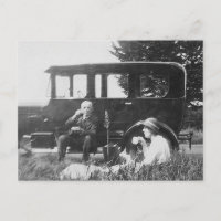 Thé pour deux vieilles images noir et blanc - Cart