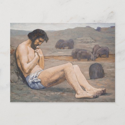 Carte Postale The Prodigal Son, c. 1879 (oil on linen) (Devant)