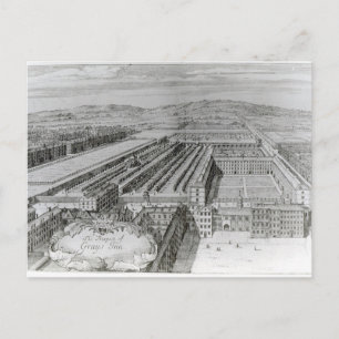 Carte Postale The Prospect of Grays Inn, 1720