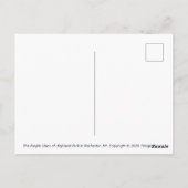 Carte postale - The Purple Lilacs of Highland Park (Dos)