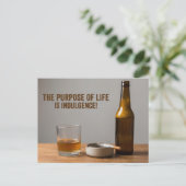 Carte Postale The Purpose of Life (Debout devant)