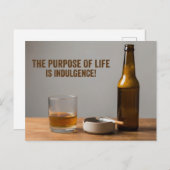 Carte Postale The Purpose of Life (Devant / Derrière)