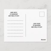 Carte Postale The Quarters Design 03  (Dos)