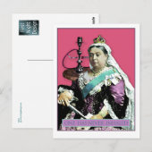 Carte Postale The Queen and The Hookah (Devant / Derrière)