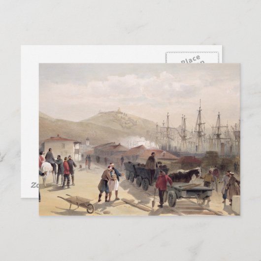 Carte Postale The Railway at Balaklava, plate from 'The Seat (Devant / Derrière)