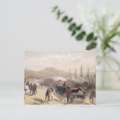 Carte Postale The Railway at Balaklava, plate from 'The Seat (Debout devant)