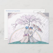 Carte Postale The Rainbow by George Barbier (Devant / Derrière)