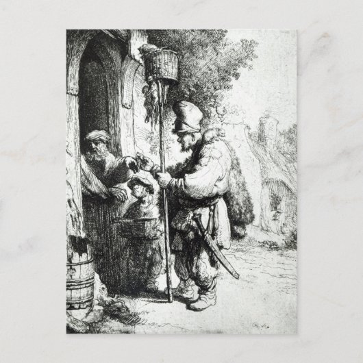 Carte Postale The Ratcatcher, 1632 (Devant)