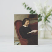 Carte Postale The Reader, 1861 (Debout devant)