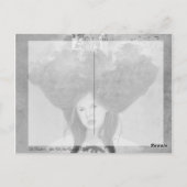 Carte Postale The Reader fantasme jeune fille avec des livres d' (Dos)