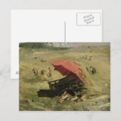 Carte Postale The Red Sunshade, vers 1860 (Devant / Derrière)