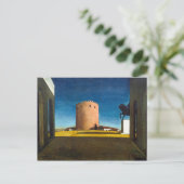 Carte Postale The Red Tower | Giorgio de Chirico | (Debout devant)