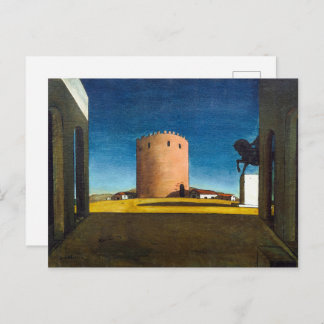 Carte Postale The Red Tower | Giorgio de Chirico | 