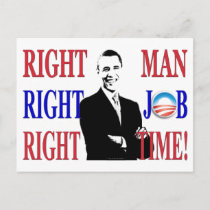 Carte Postale The RIGHT MAN