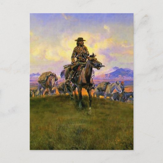 Carte Postale "The Romance Makers" Art occidental de Charles M R (Devant)