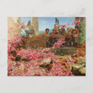 Carte Postale The Roses of Heliogabalus by Lawrence Alma-Tadema