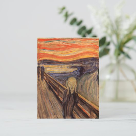 Carte Postale The Scream - Edvard Munch (Debout devant)